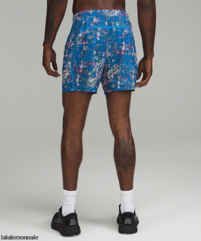 Lululemon Deutschland DELULU857 | Speed ​​Floral Pace Breaker Linerless Short 5